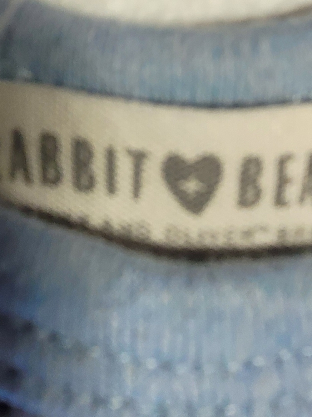 Rabbit & Bear Light Blue Striped Baby One-Piece Bodysuit - Picture 2 of 3